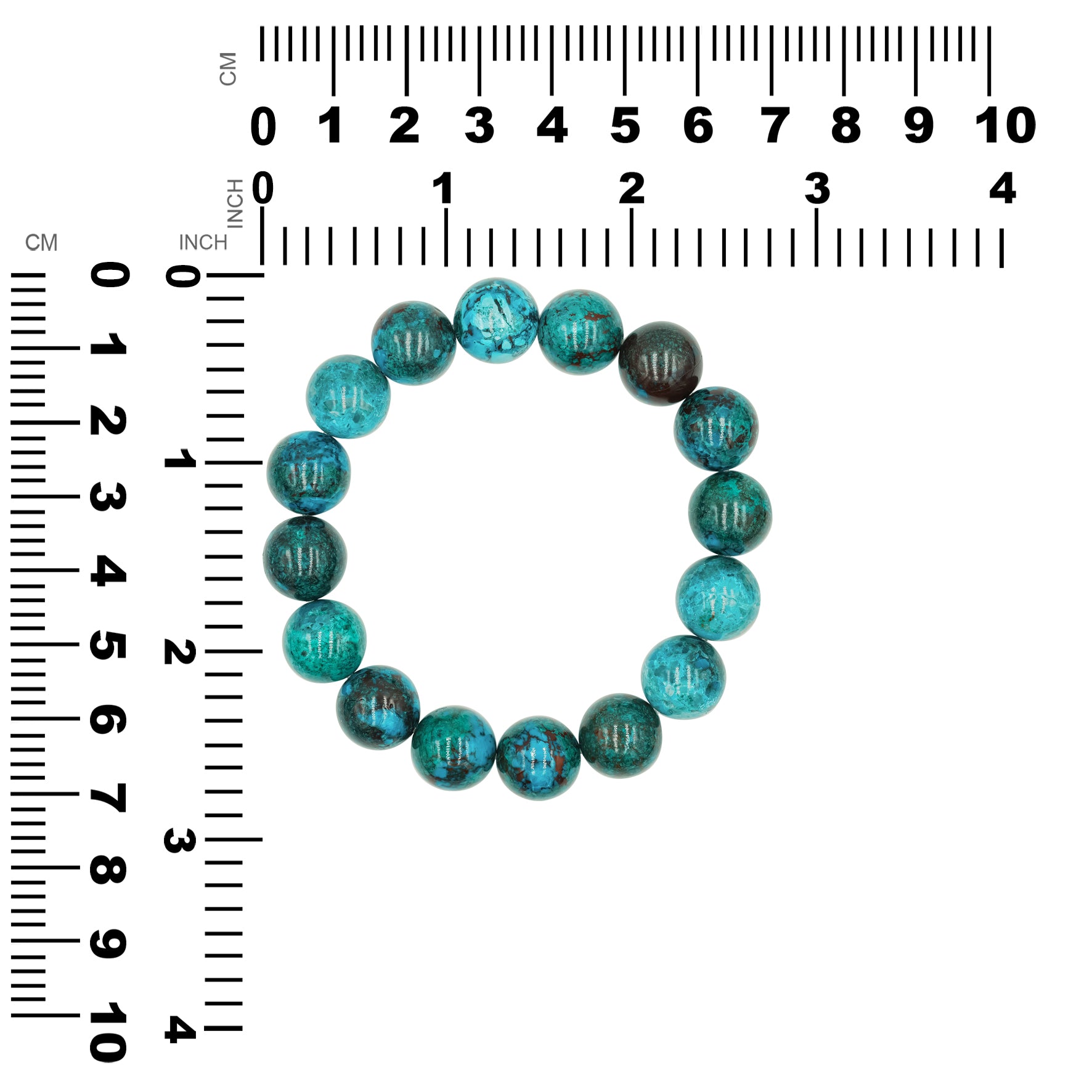 Chrysocolla Beaded Bracelet