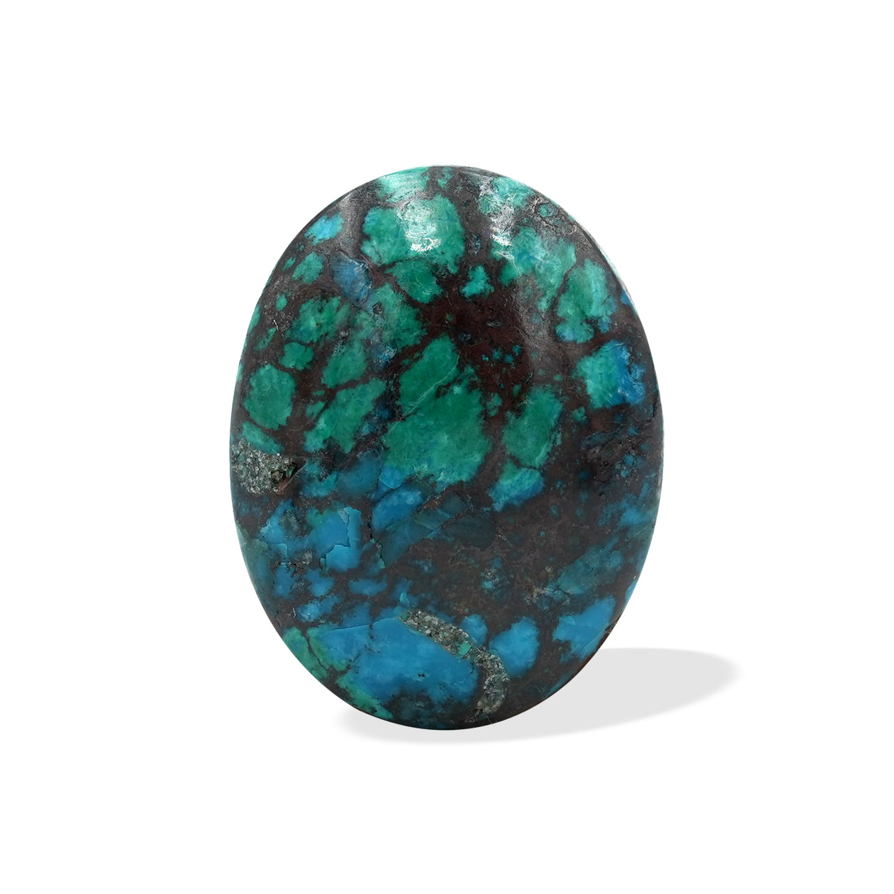 Chile Chrysocolla Oval cabochon 20mm