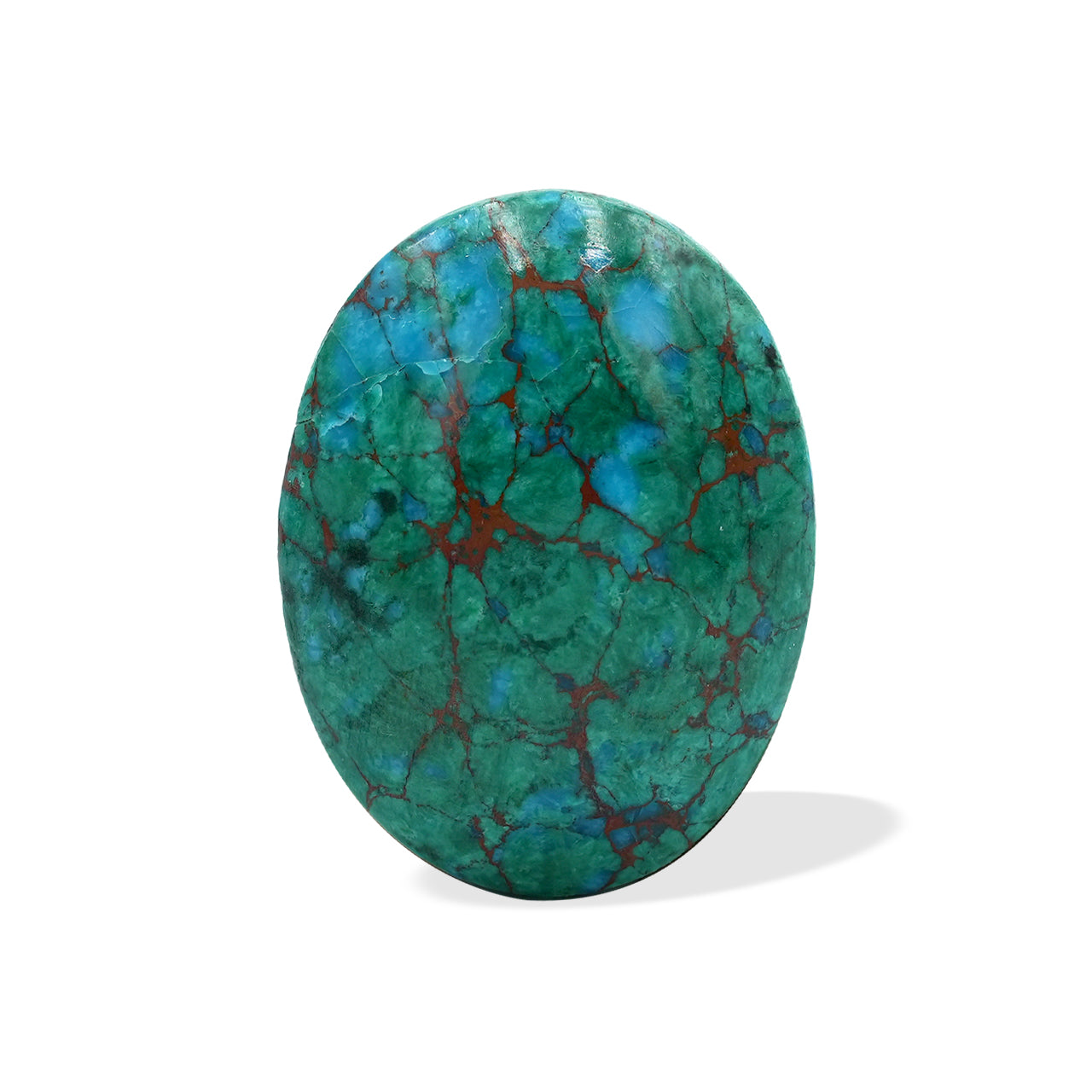 Chile Chrysocolla Oval cabochon 20mm