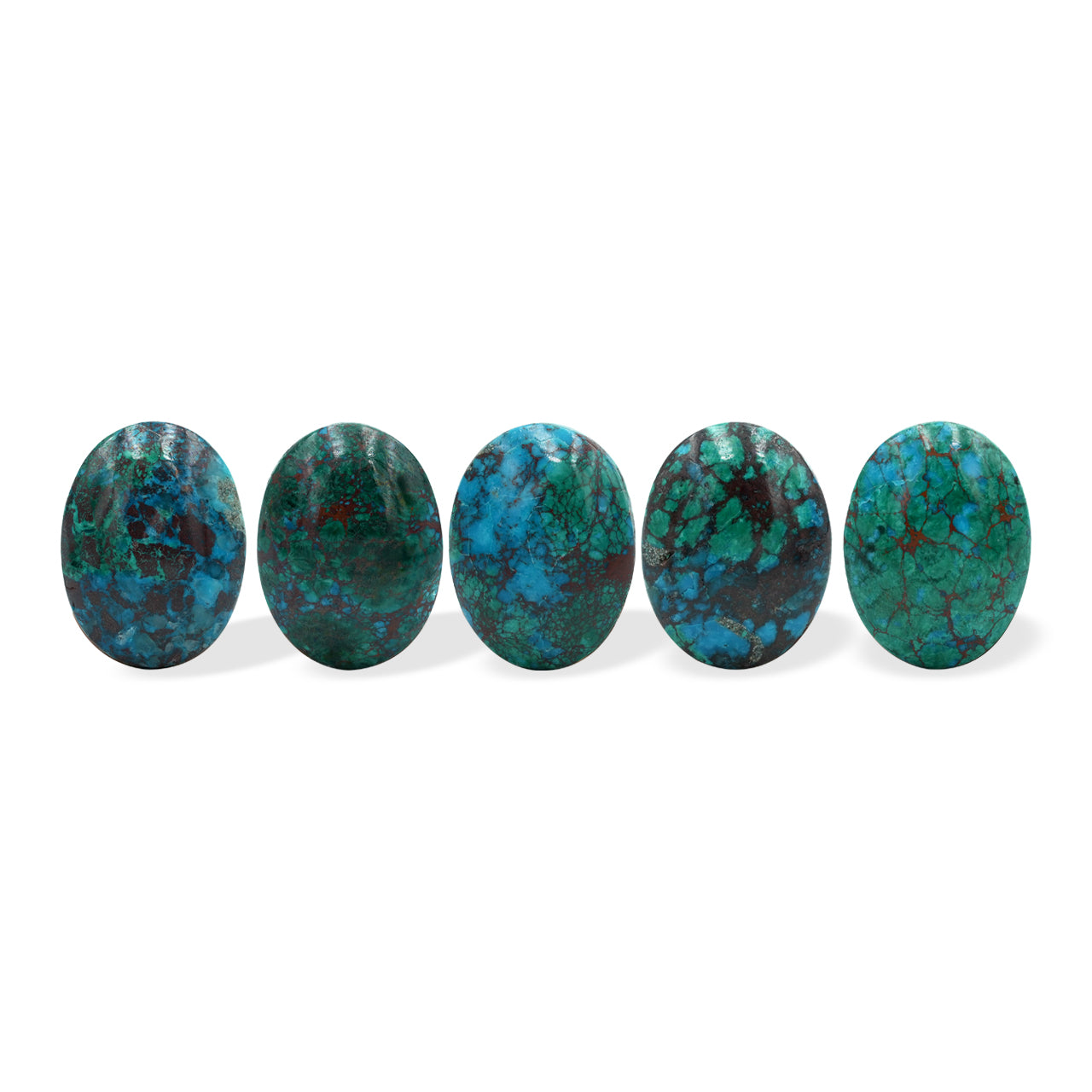 Chile Chrysocolla Oval cabochon 20mm