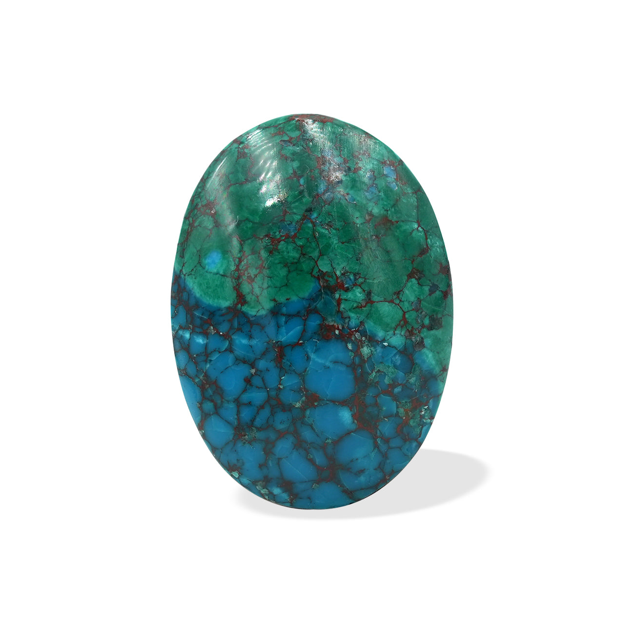 Chile Chrysocolla Oval cabochon 18x25mm