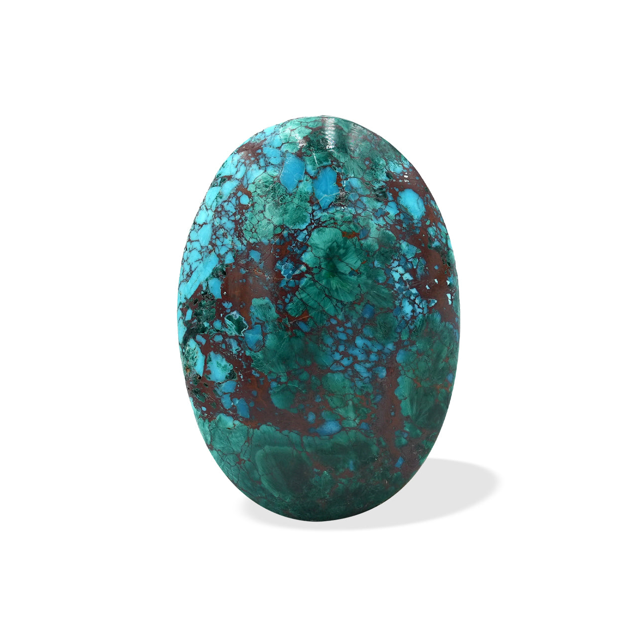 Chile Chrysocolla Oval cabochon 18x25mm