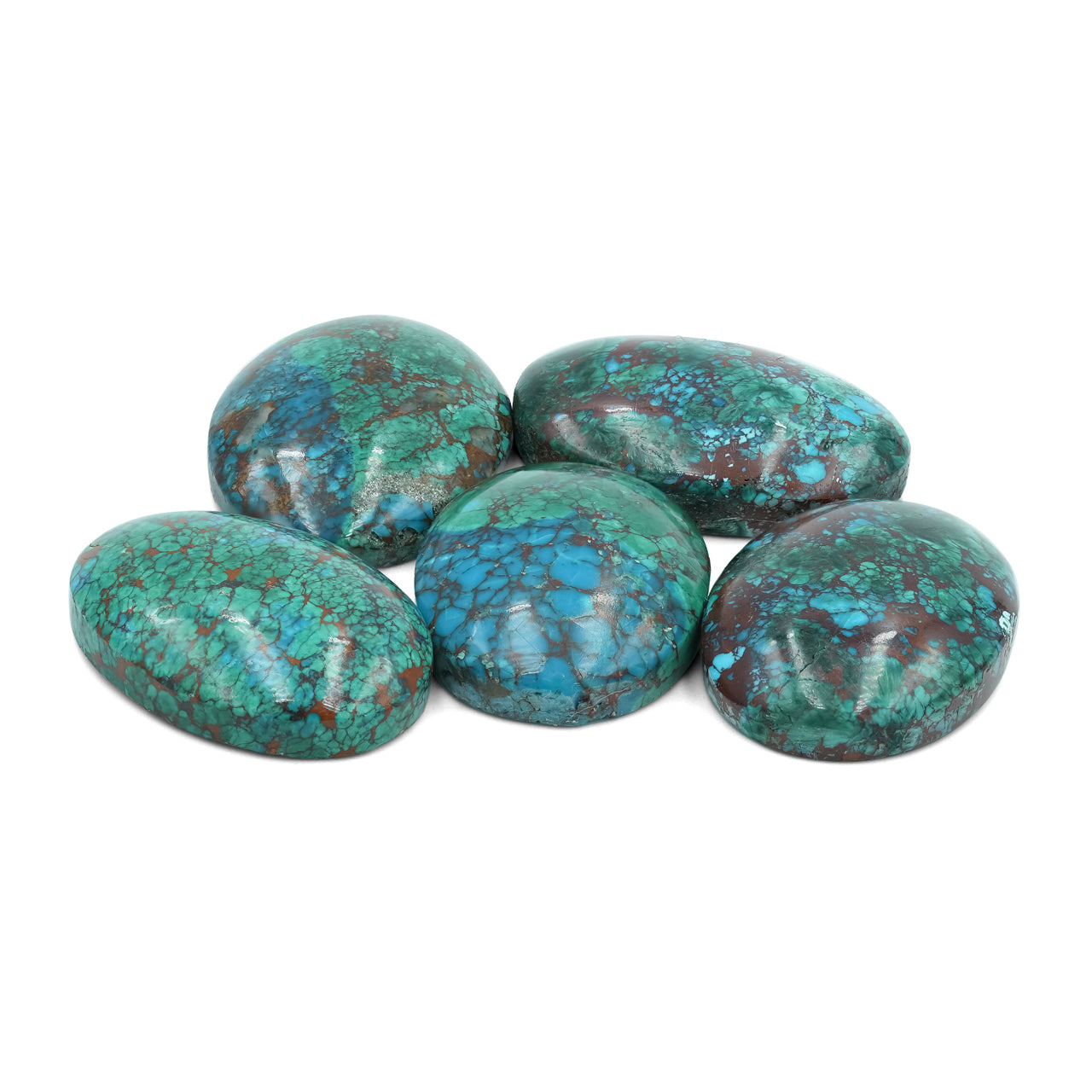 Chile Chrysocolla Oval cabochon 18x25mm