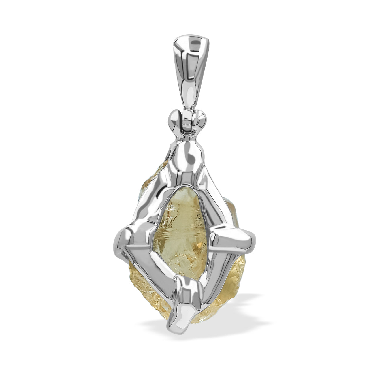 Citrine Rough Pendant