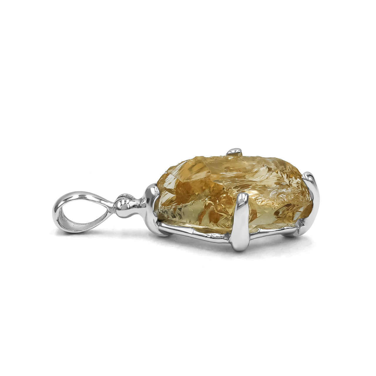 Citrine Rough Pendant