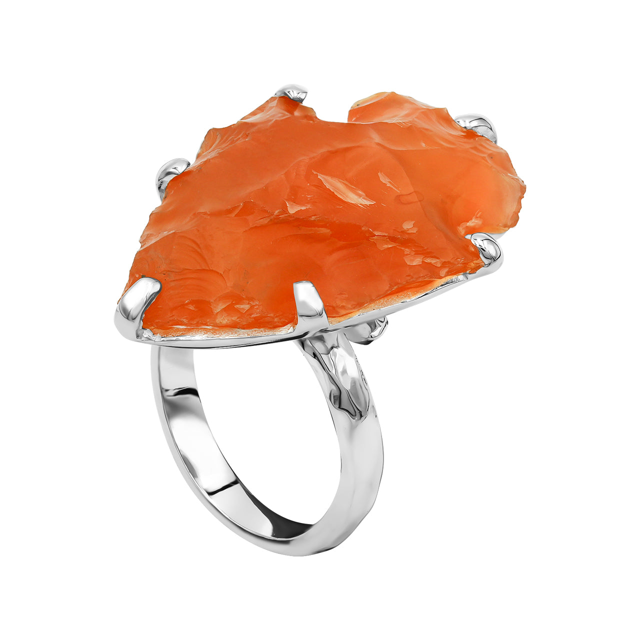 Carnelian Arrowhead Ring