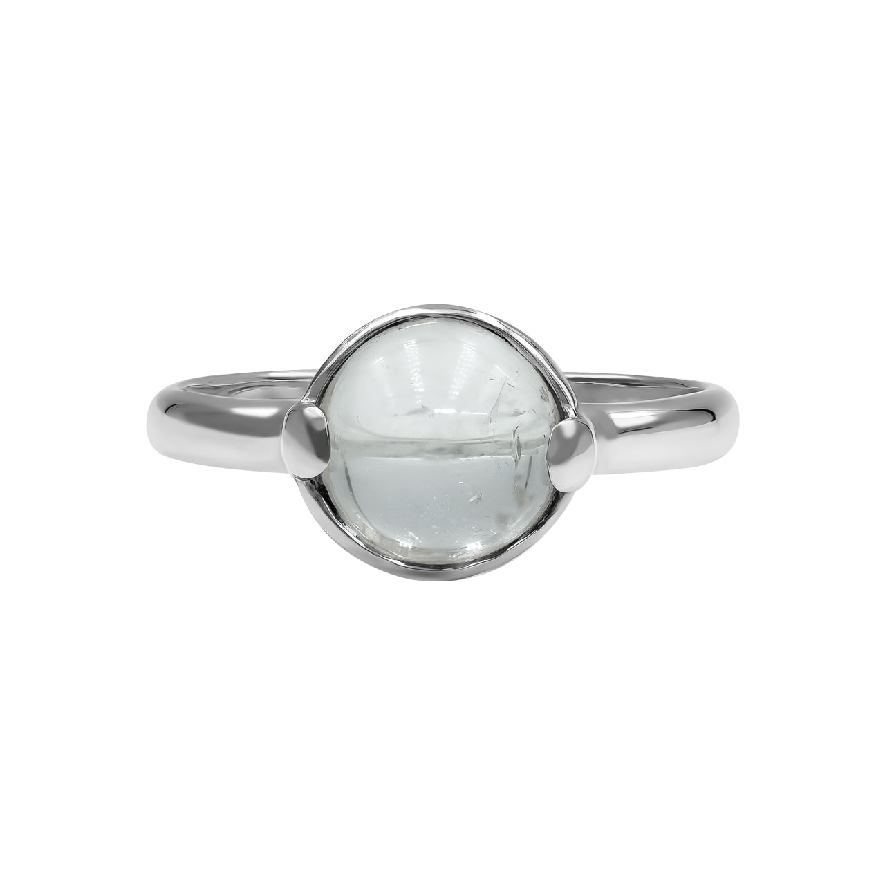 Danburite Sphere Ring