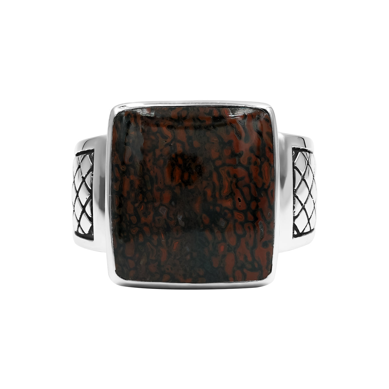 Men's Ring Fossil Dinosaur Bone