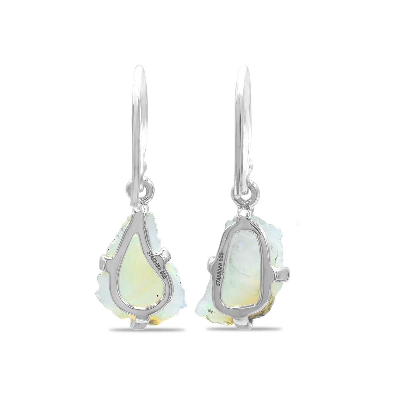 Natural Ethiopian Opal Drop Earrings