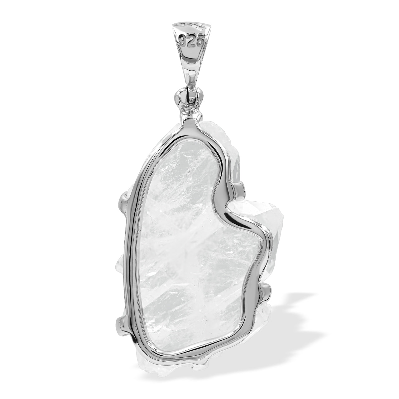 Faden Quartz Pendant Prong Set