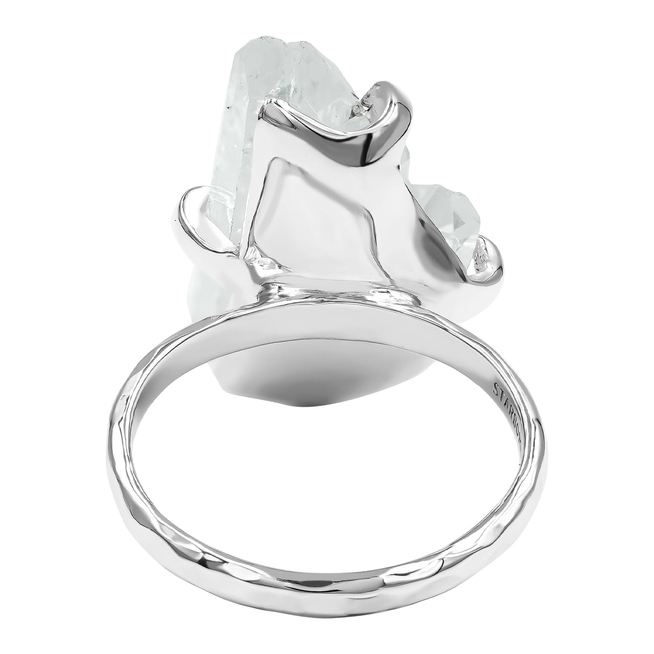 Faden Quartz cast prong set ring