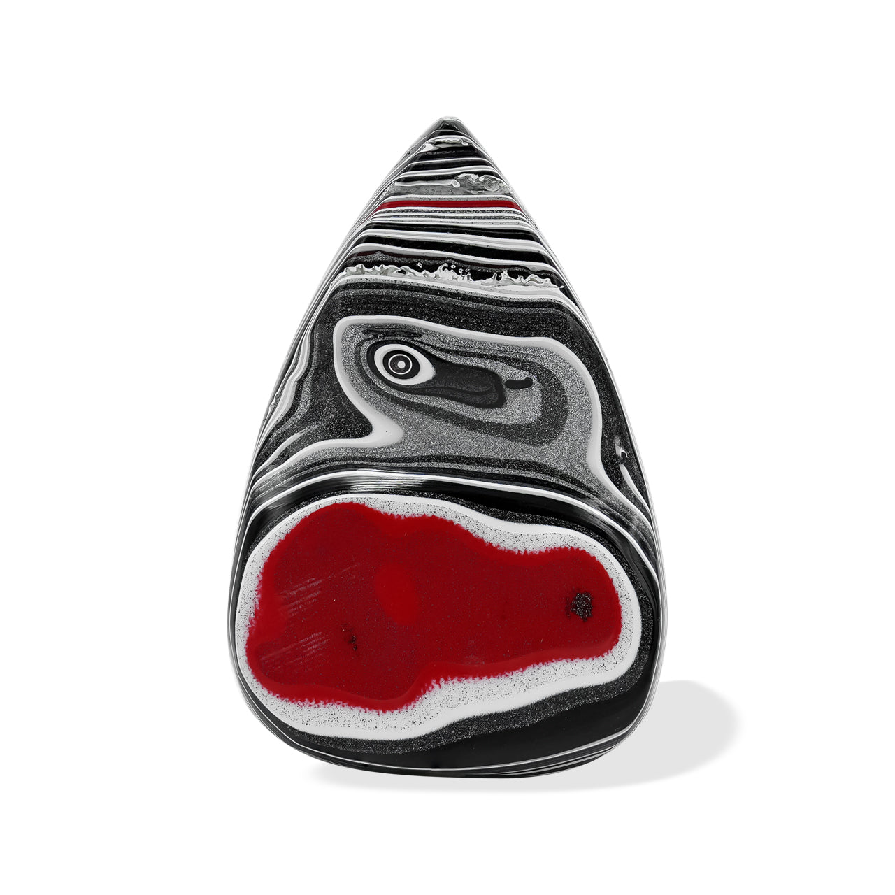 Fordite Pear 27x18 mm