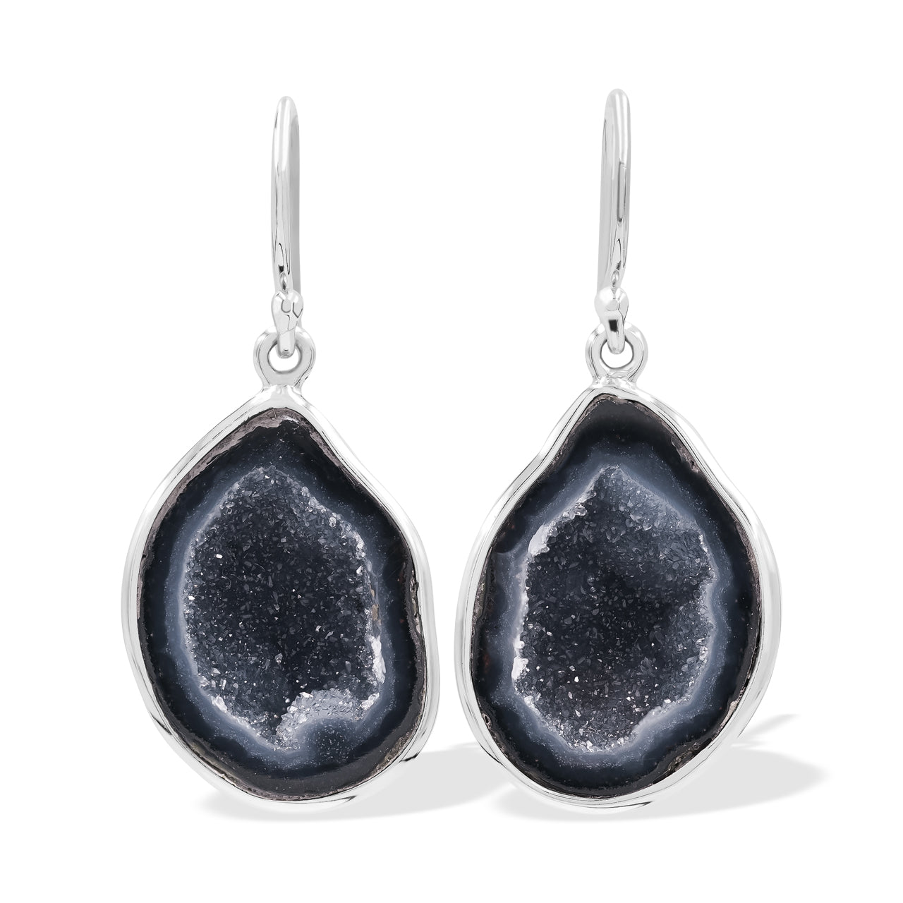 Agate Geode Earrings