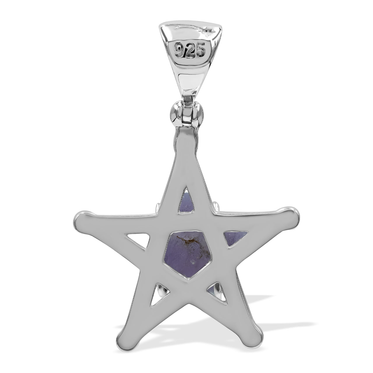 Grape Chalcedony Star Cage