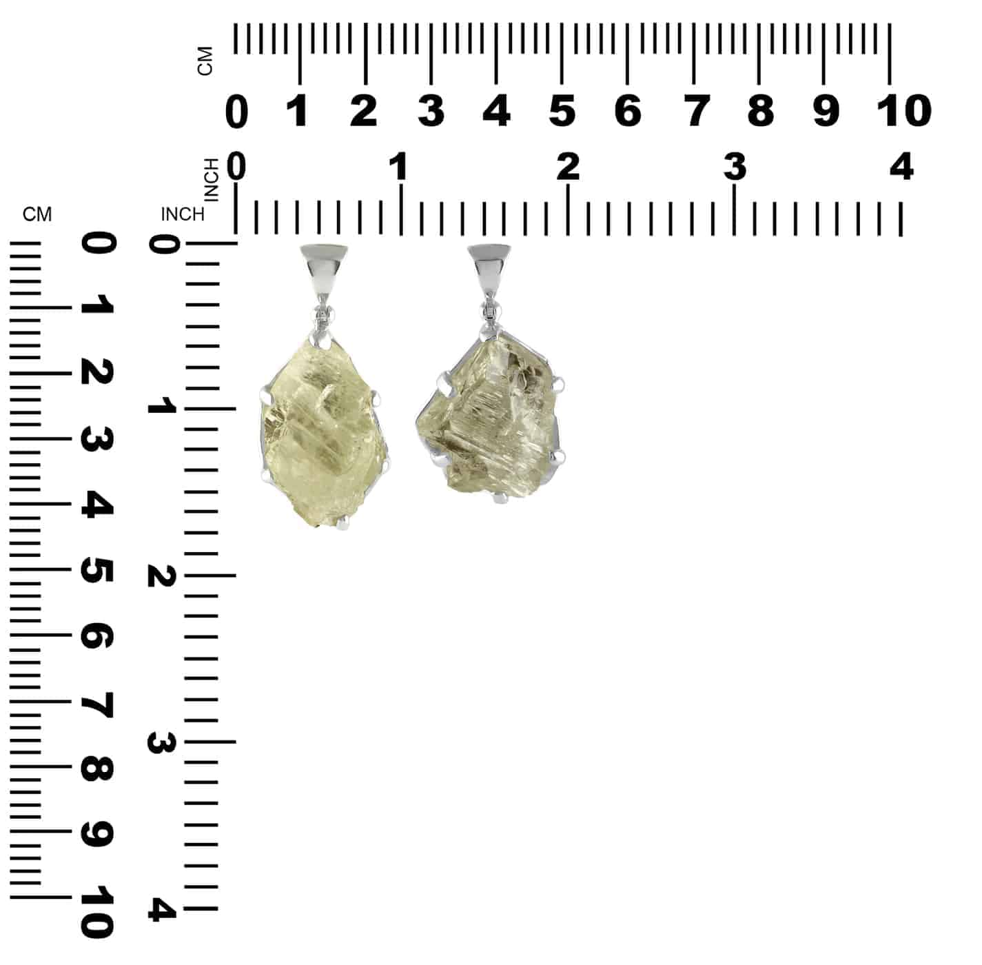 Hiddenite Crystal Prong Set Pendant