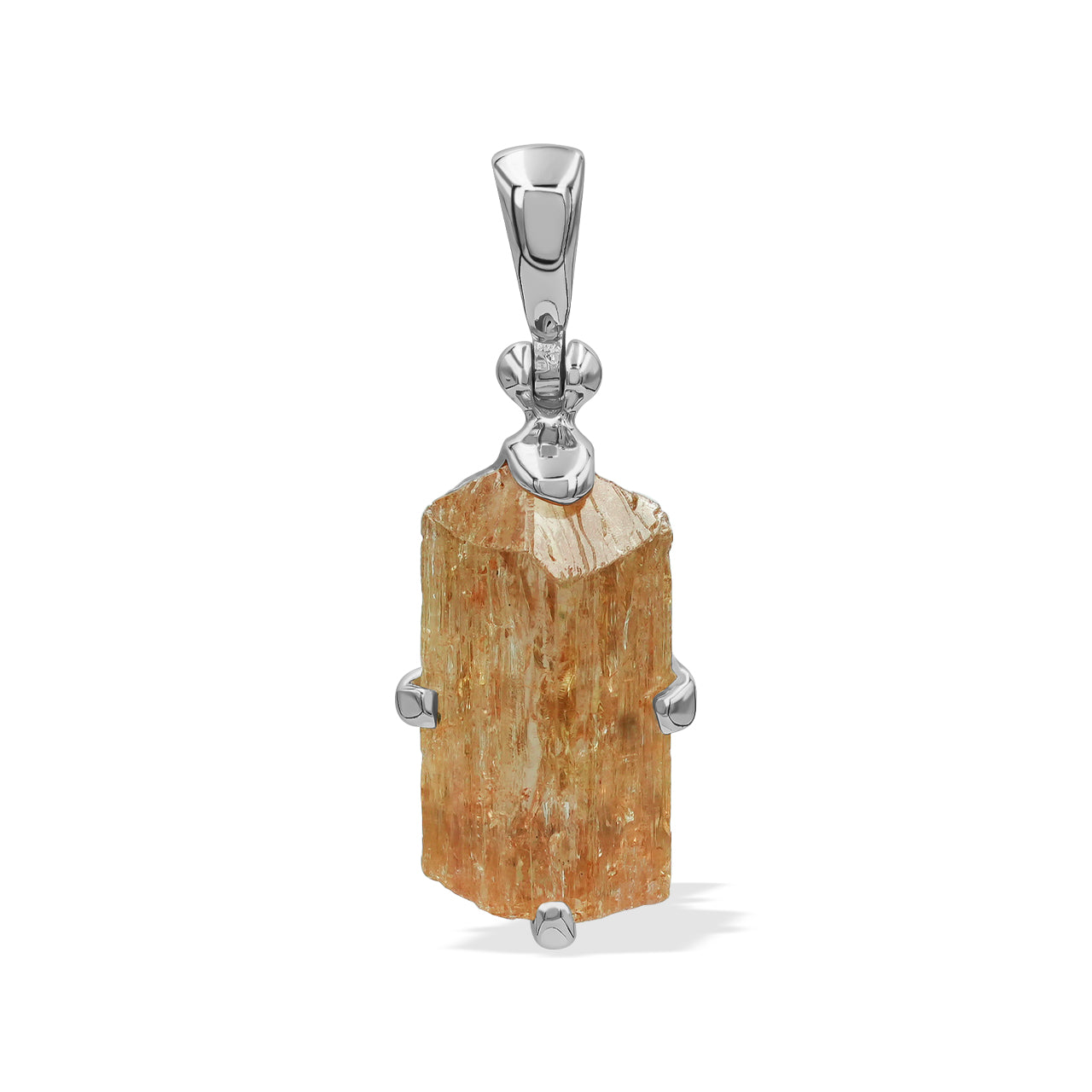 Imperial Topaz Crystal Pendant