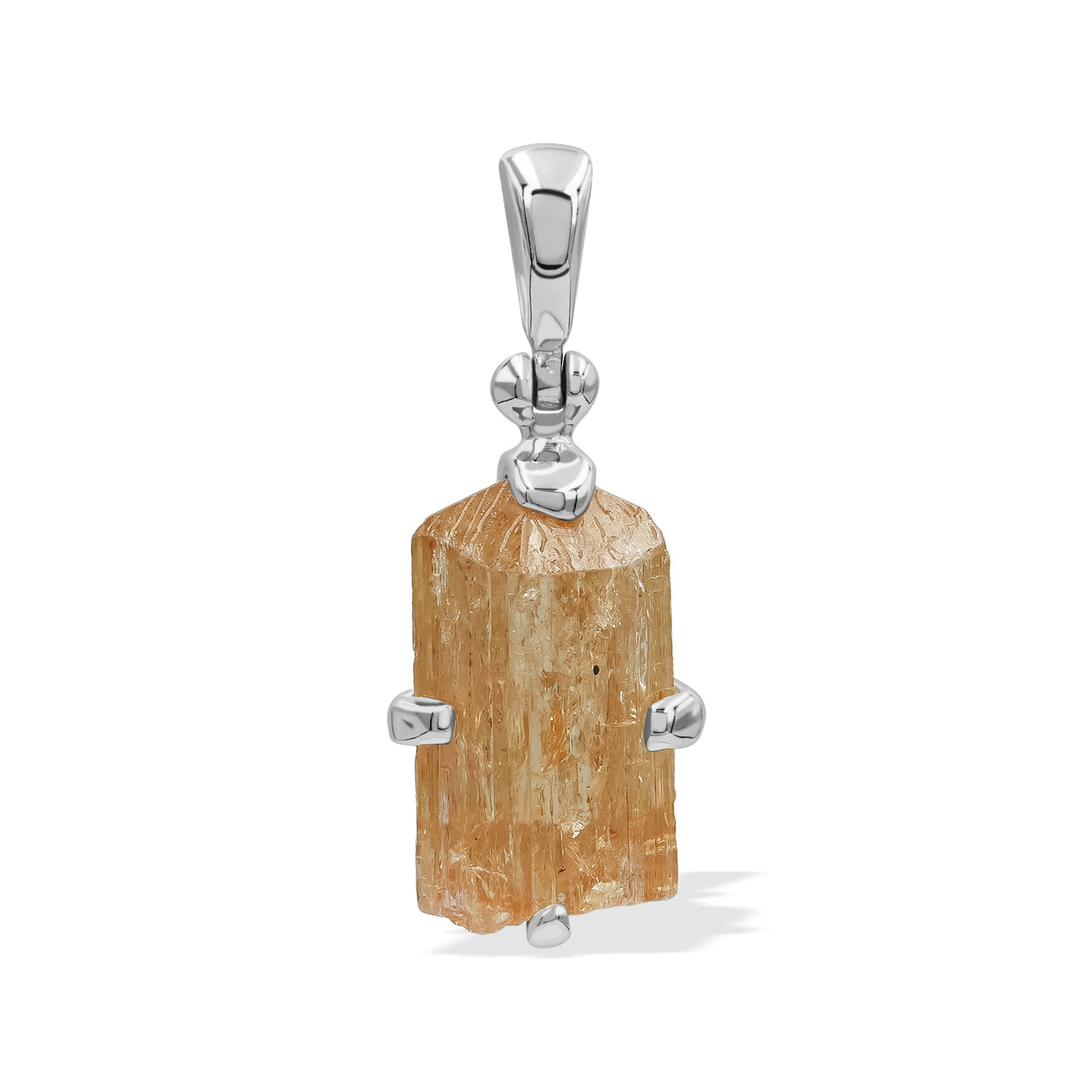 Imperial Topaz Crystal Pendant