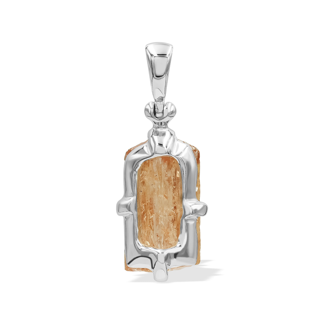 Imperial Topaz Crystal Pendant