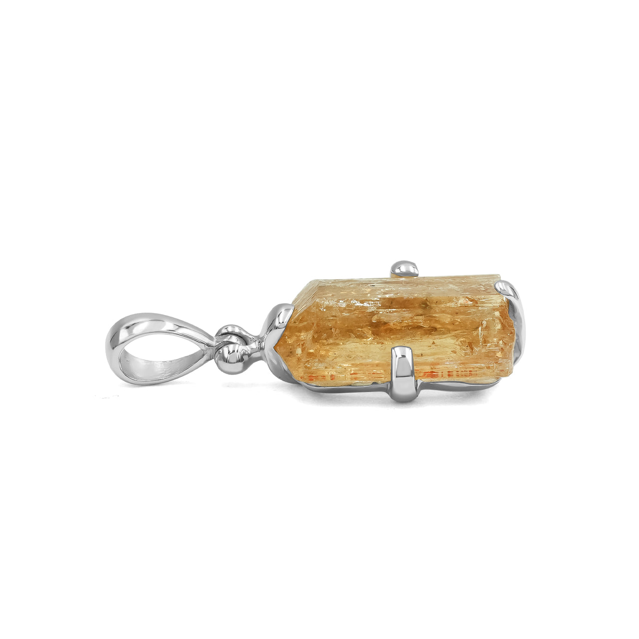 Imperial Topaz Crystal Pendant