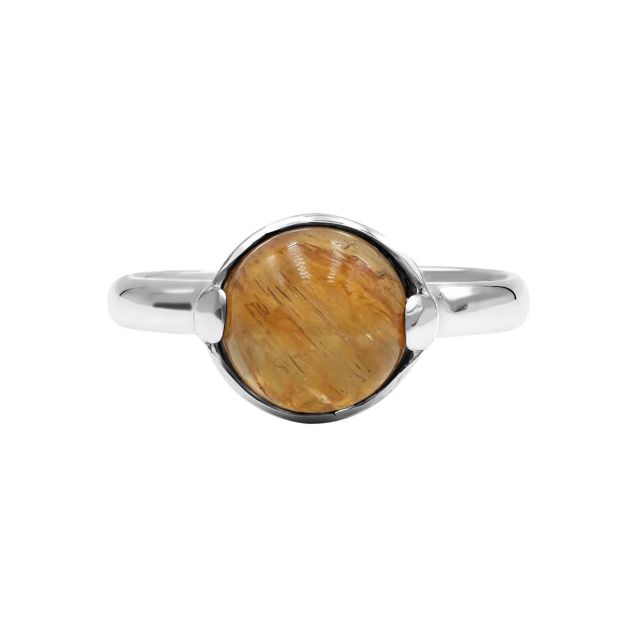 Imperial Topaz Sphere Ring