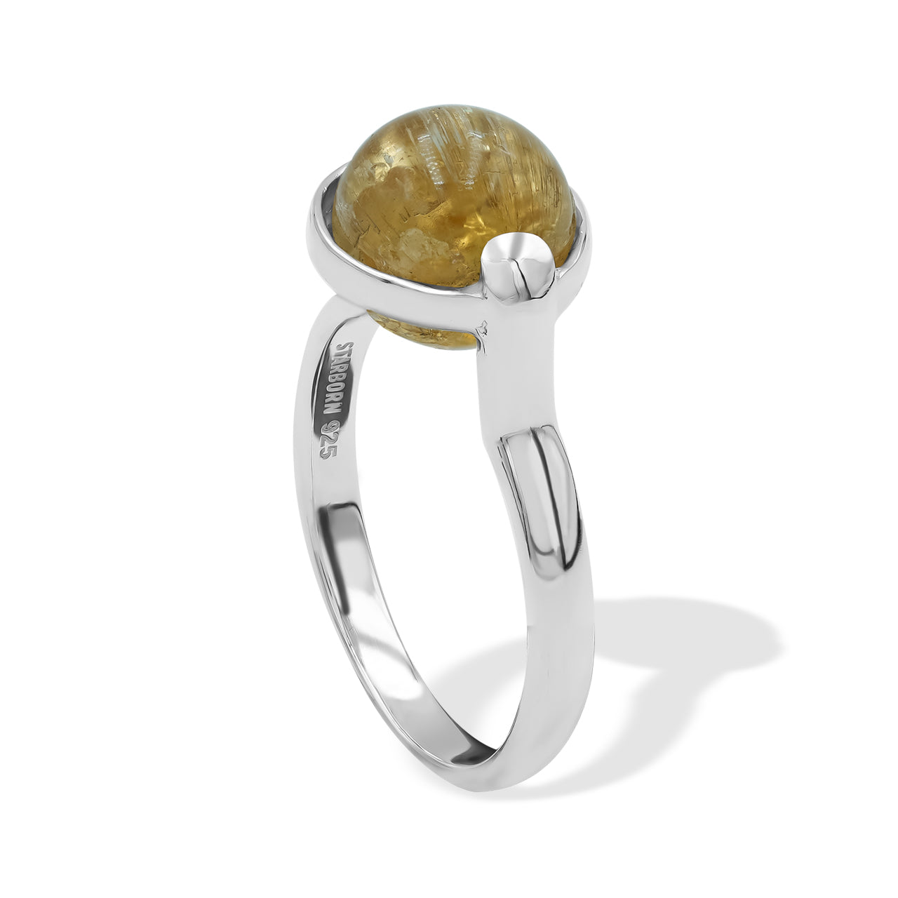 Imperial Topaz Sphere Ring