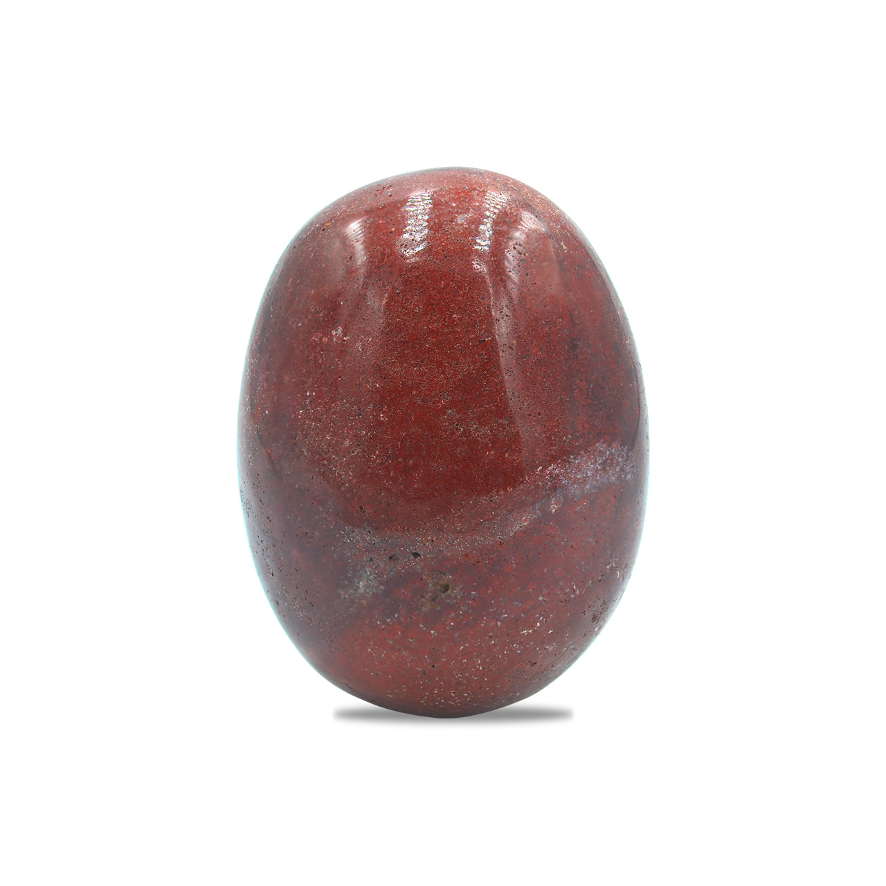 red jasper palm stone