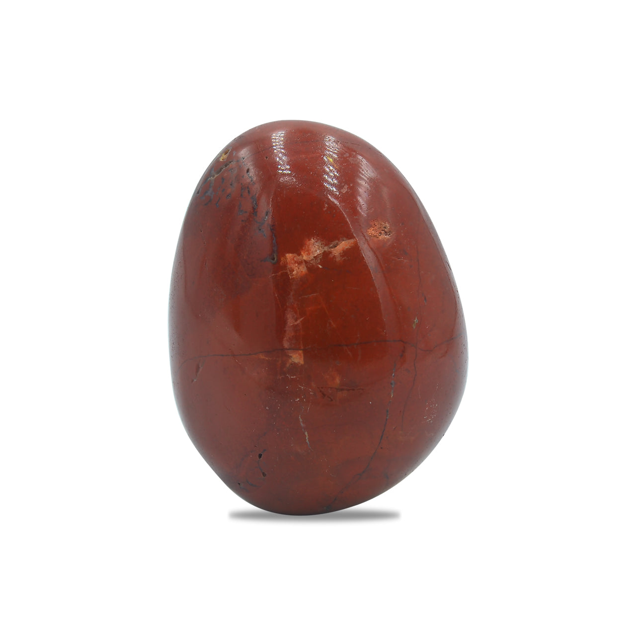 red jasper palm stone