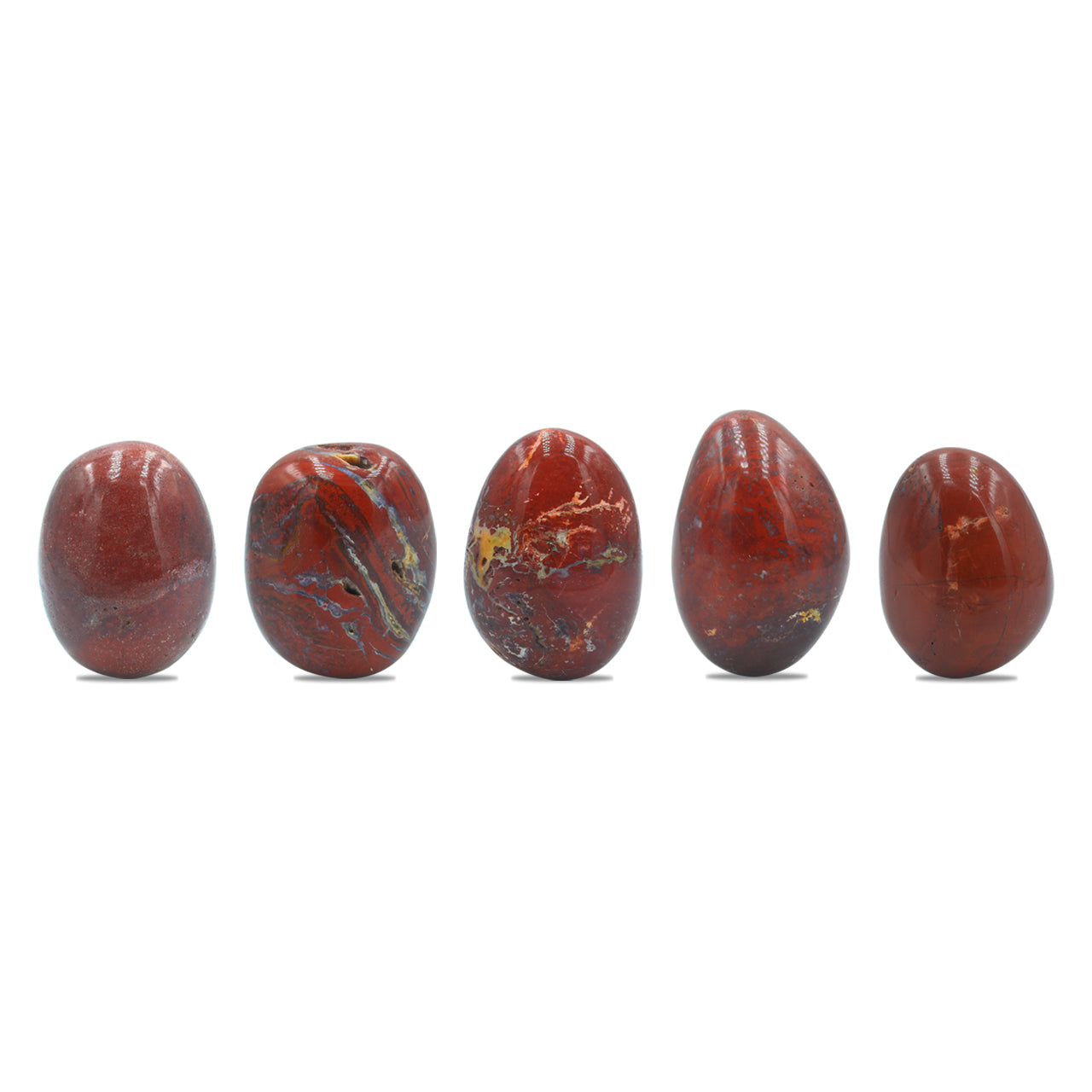 red jasper palm stone