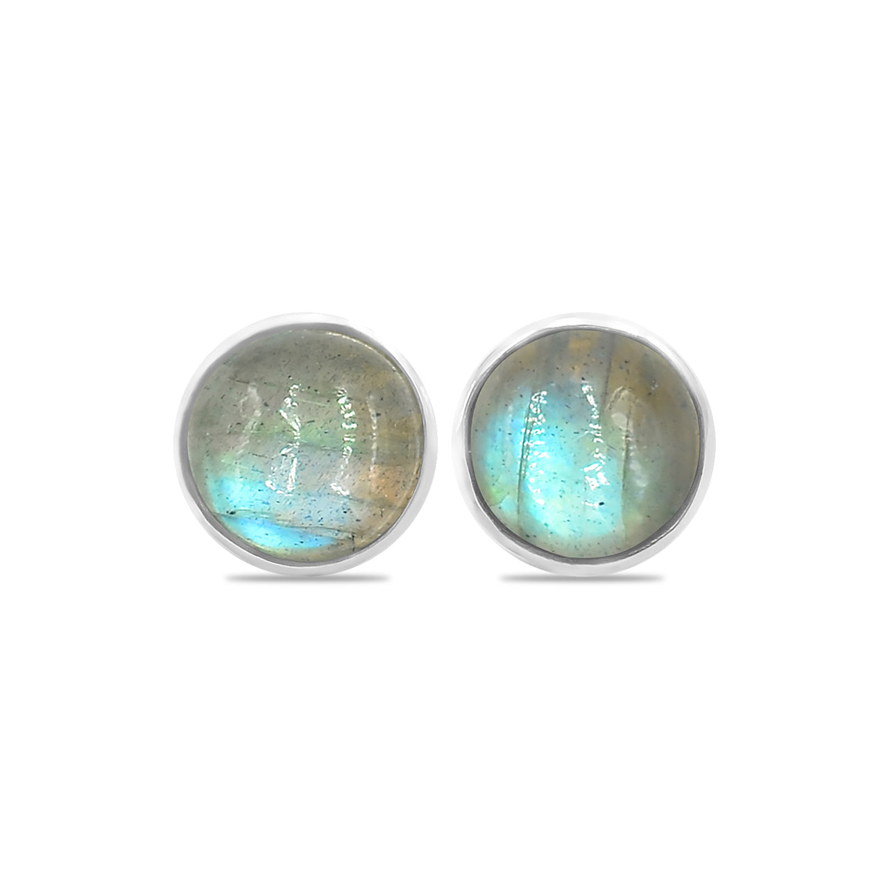 Labradorite Post Style Earrings