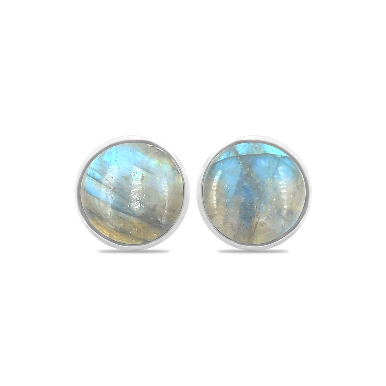 Labradorite Post Style Earrings