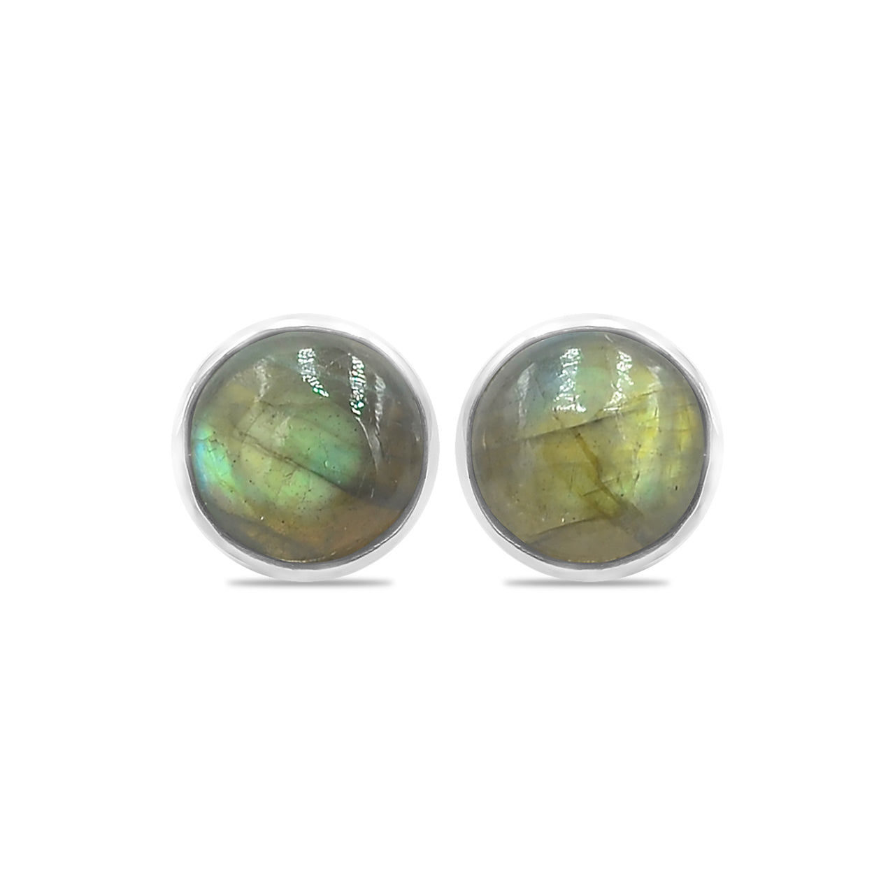 Labradorite Post Style Earrings