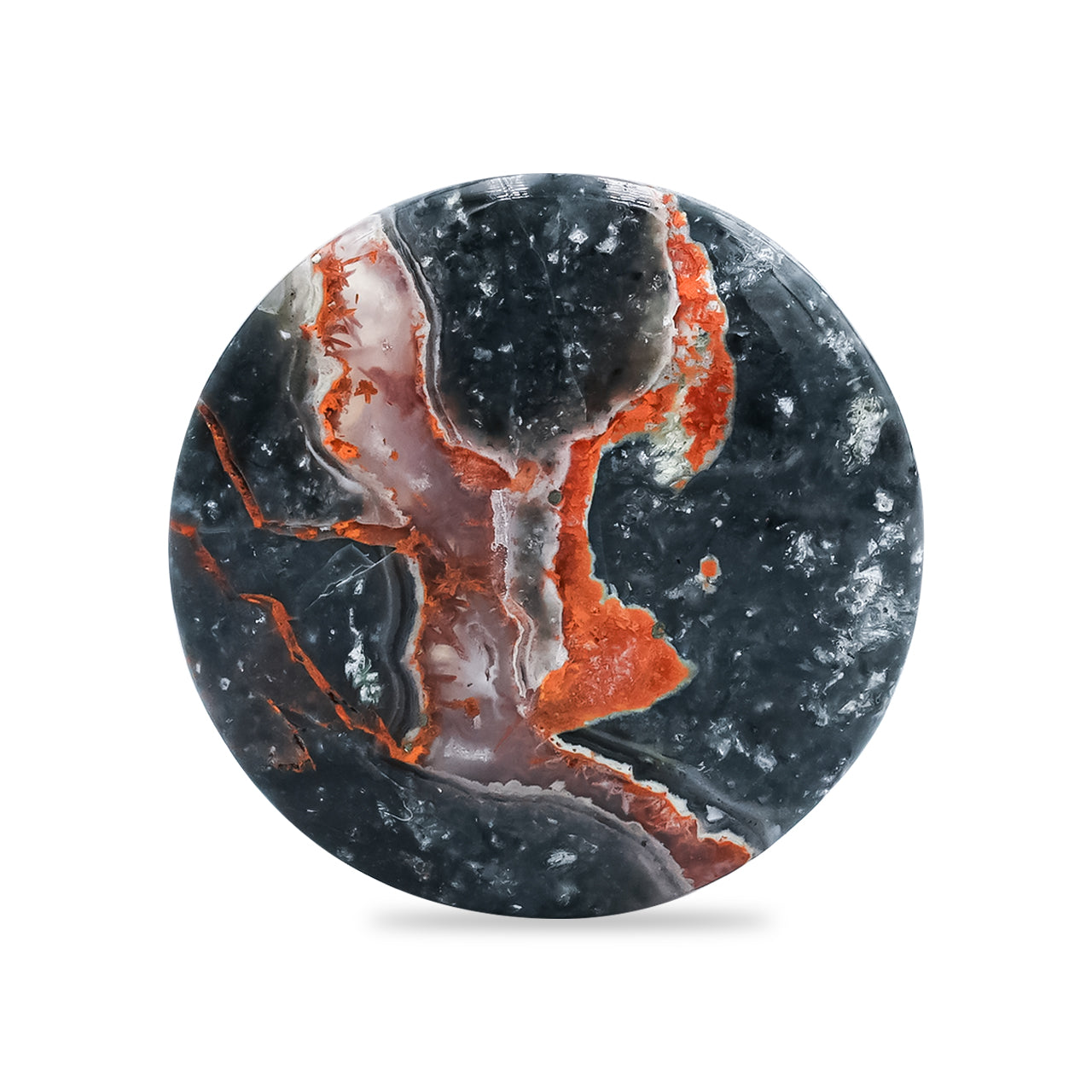 Magma Chalcedony Round Cabochon 24mm