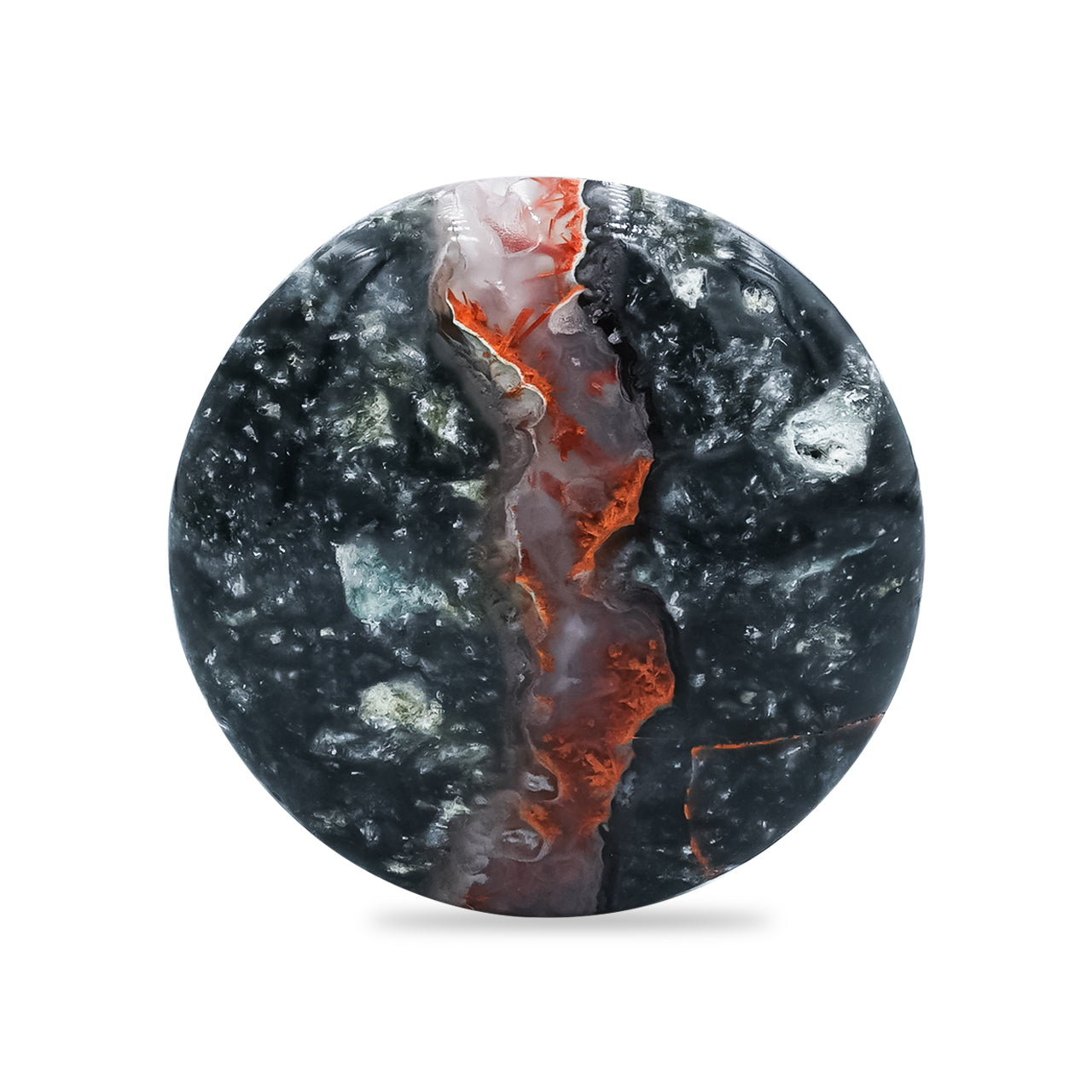 Magma Chalcedony Round Cabochon 24mm