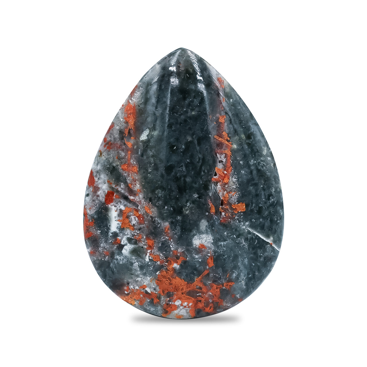 Magma Chalcedony Pear Shaped Cabochon 18x25 mm