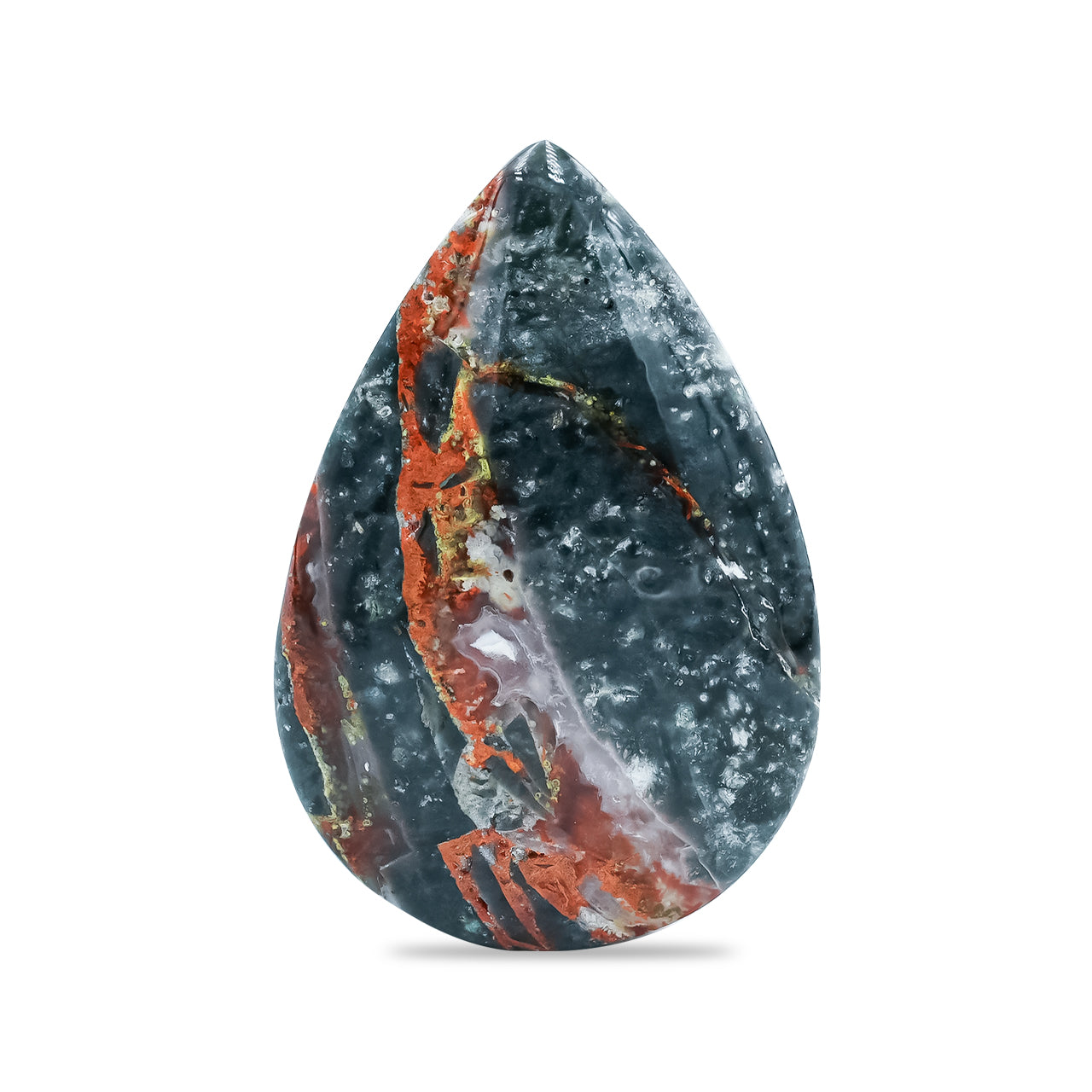 Magma Chalcedony Pear Shaped 20x30mm