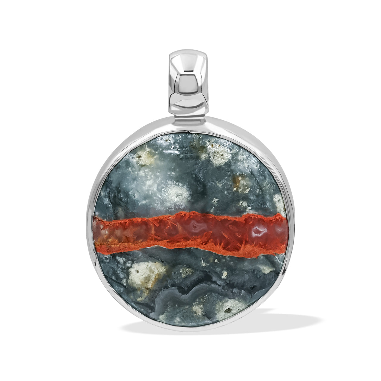 Magma Chalcedony Pendant