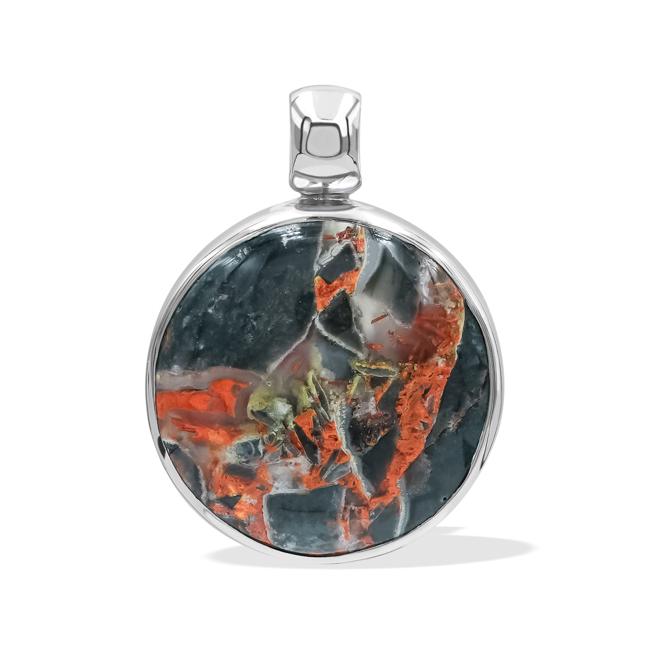 Magma Chalcedony Pendant