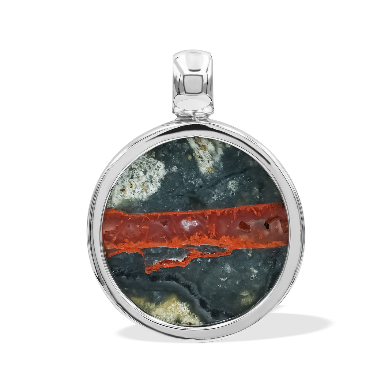 Magma Chalcedony Pendant