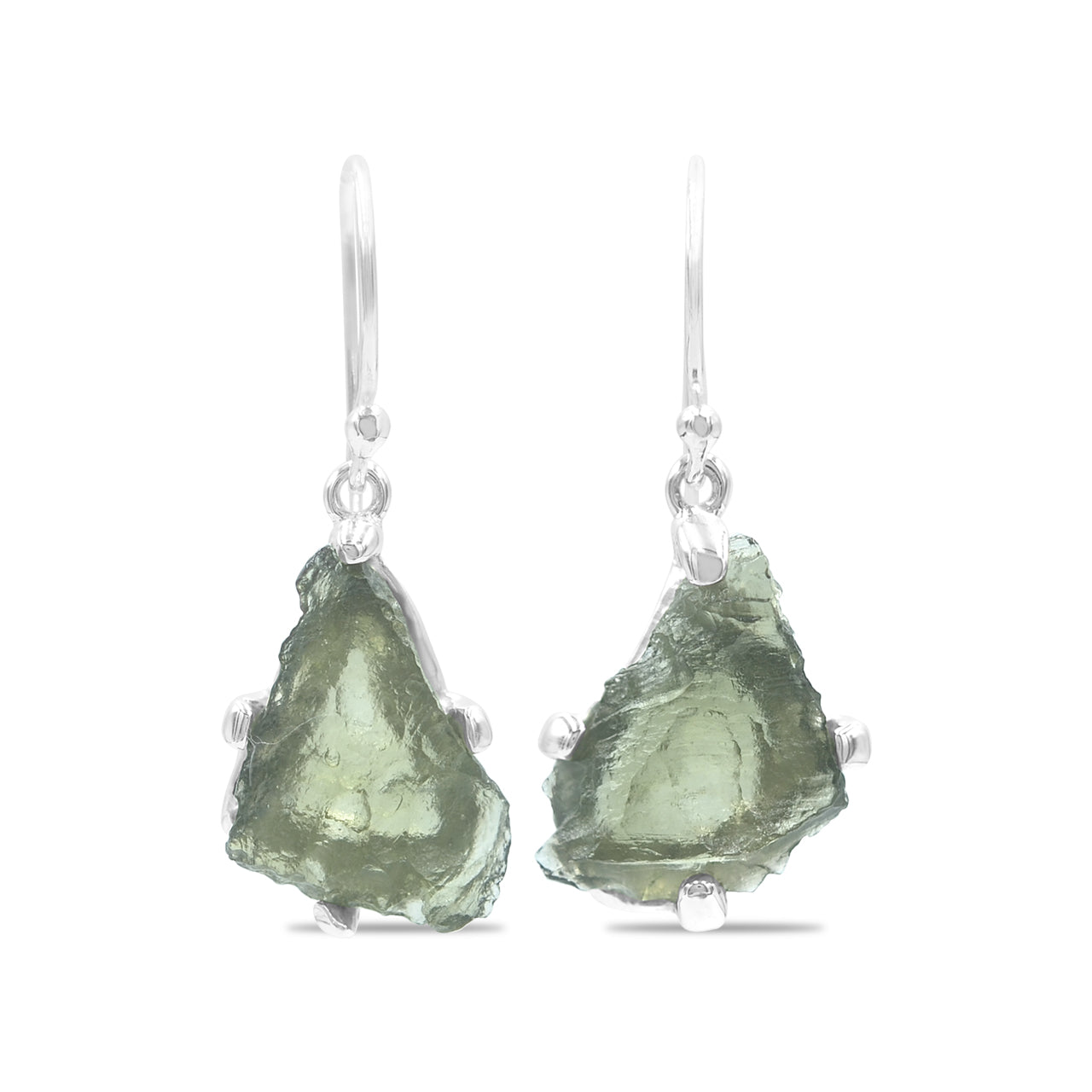 Moldavite Earrings