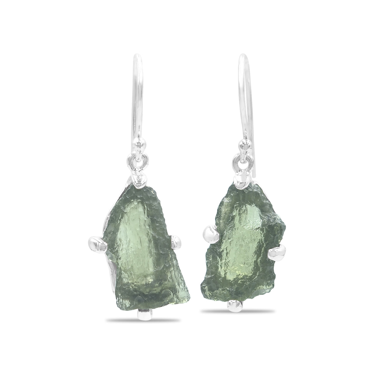 Moldavite Earrings