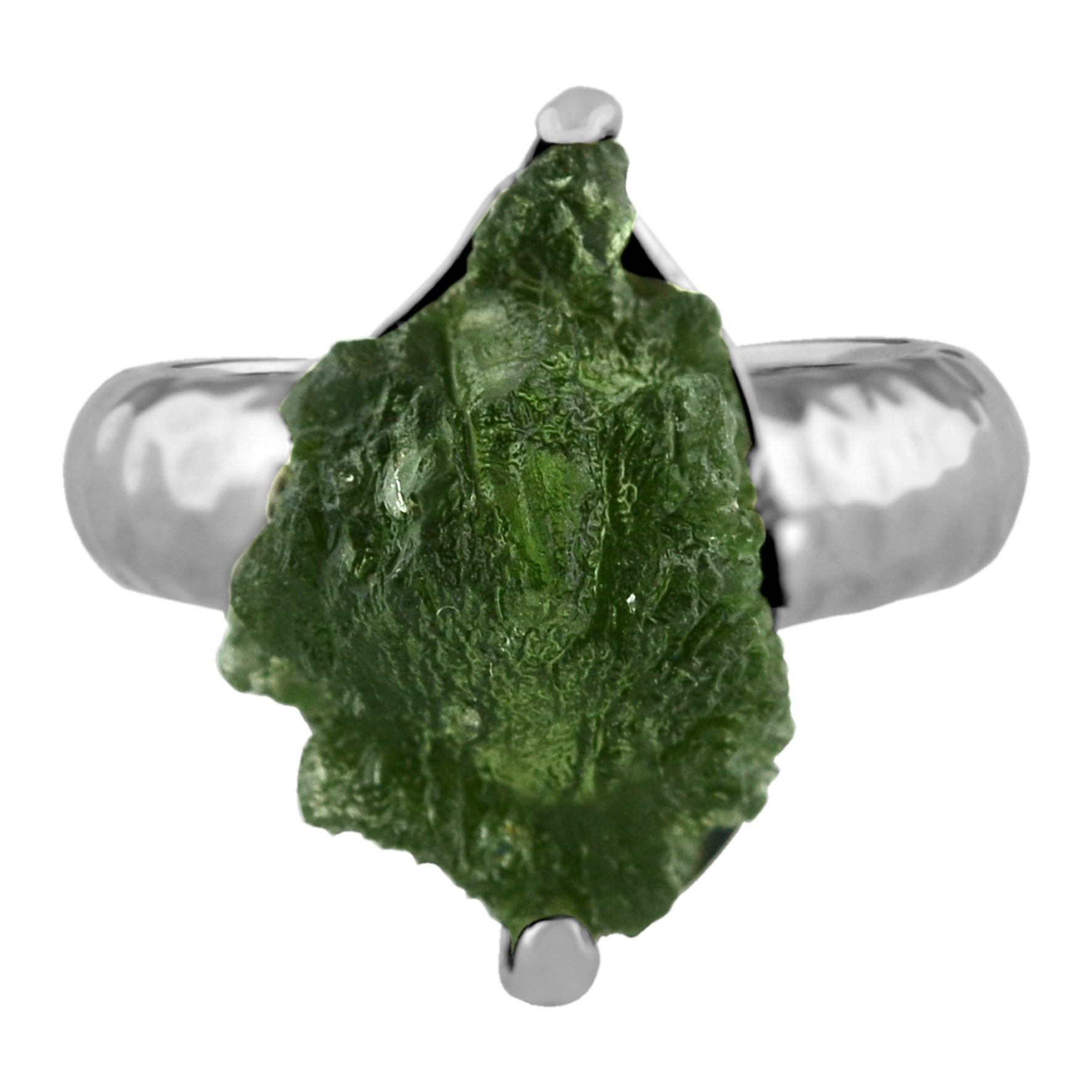 Moldavite Ring