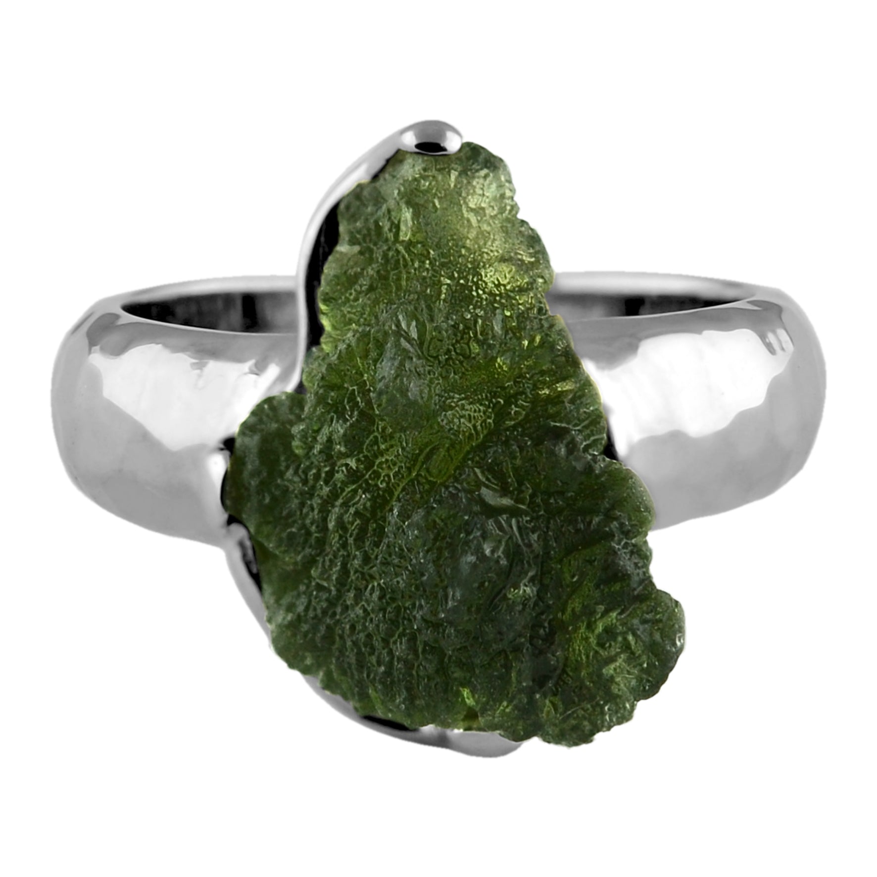 Moldavite Ring