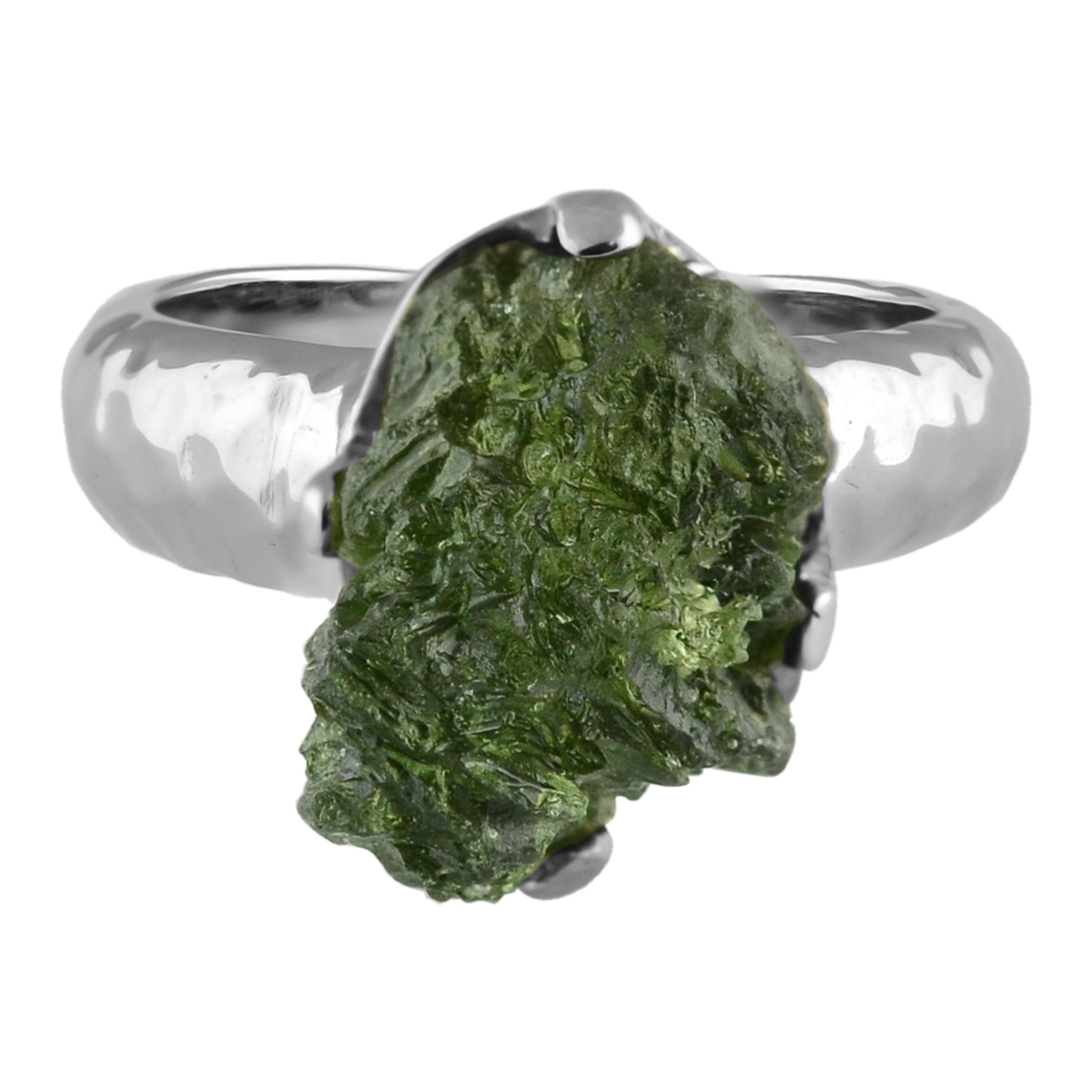 Moldavite Ring