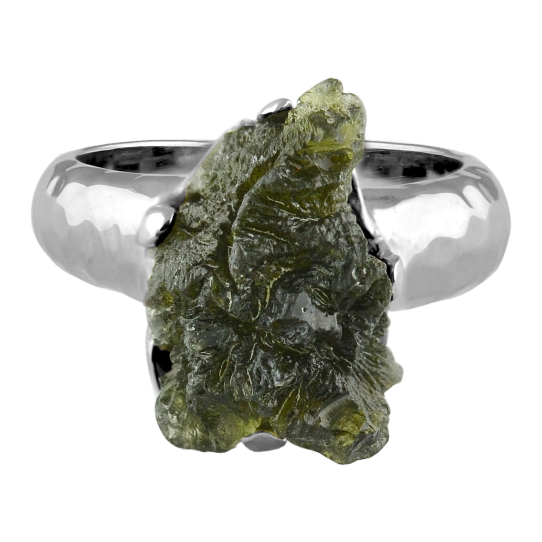 Moldavite Ring