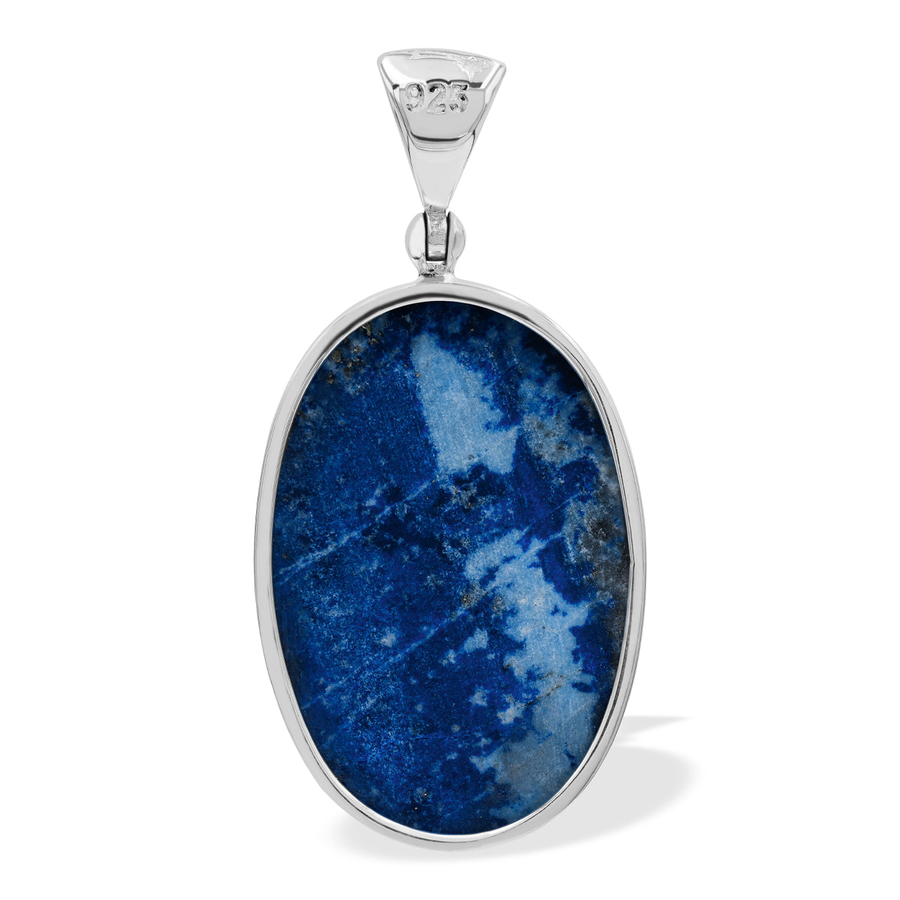 Lapis Lazuli with Blue Topaz Accent Pendant