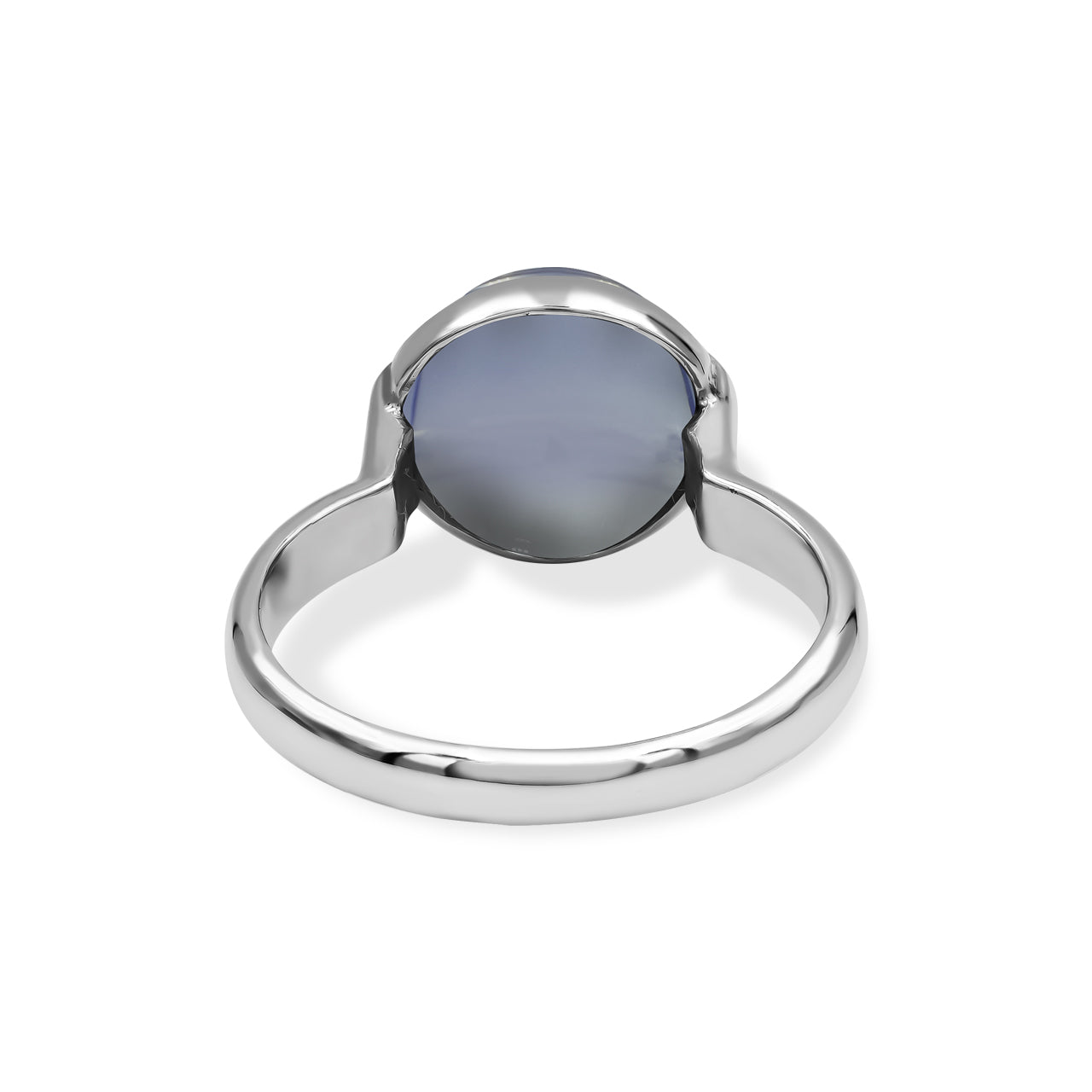 Moon Amethyst Sphere Ring