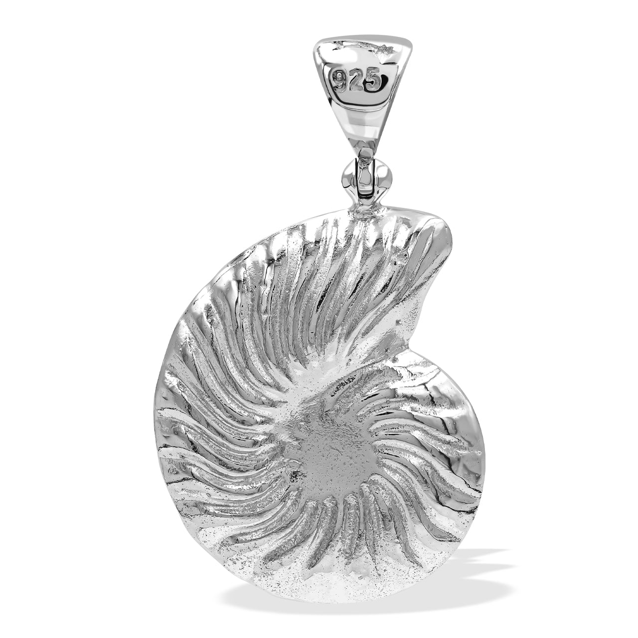 Nautilus MOP Inlaid Pendant