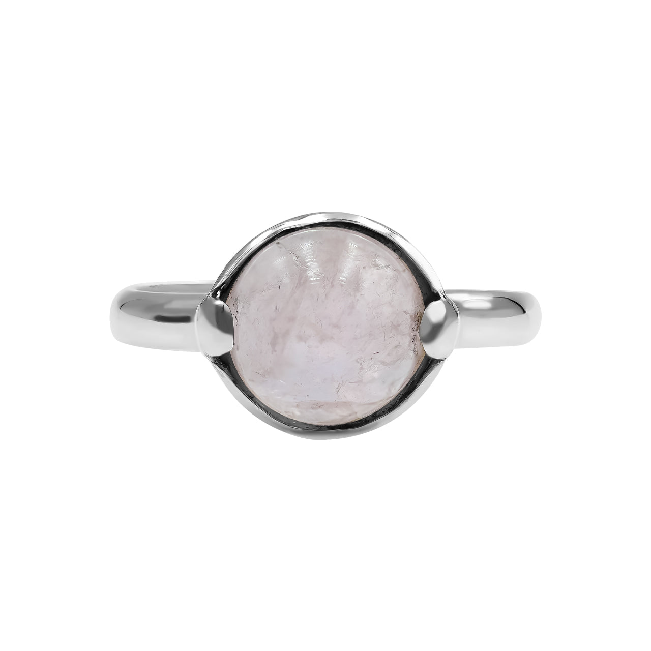 Morganite Sphere Ring