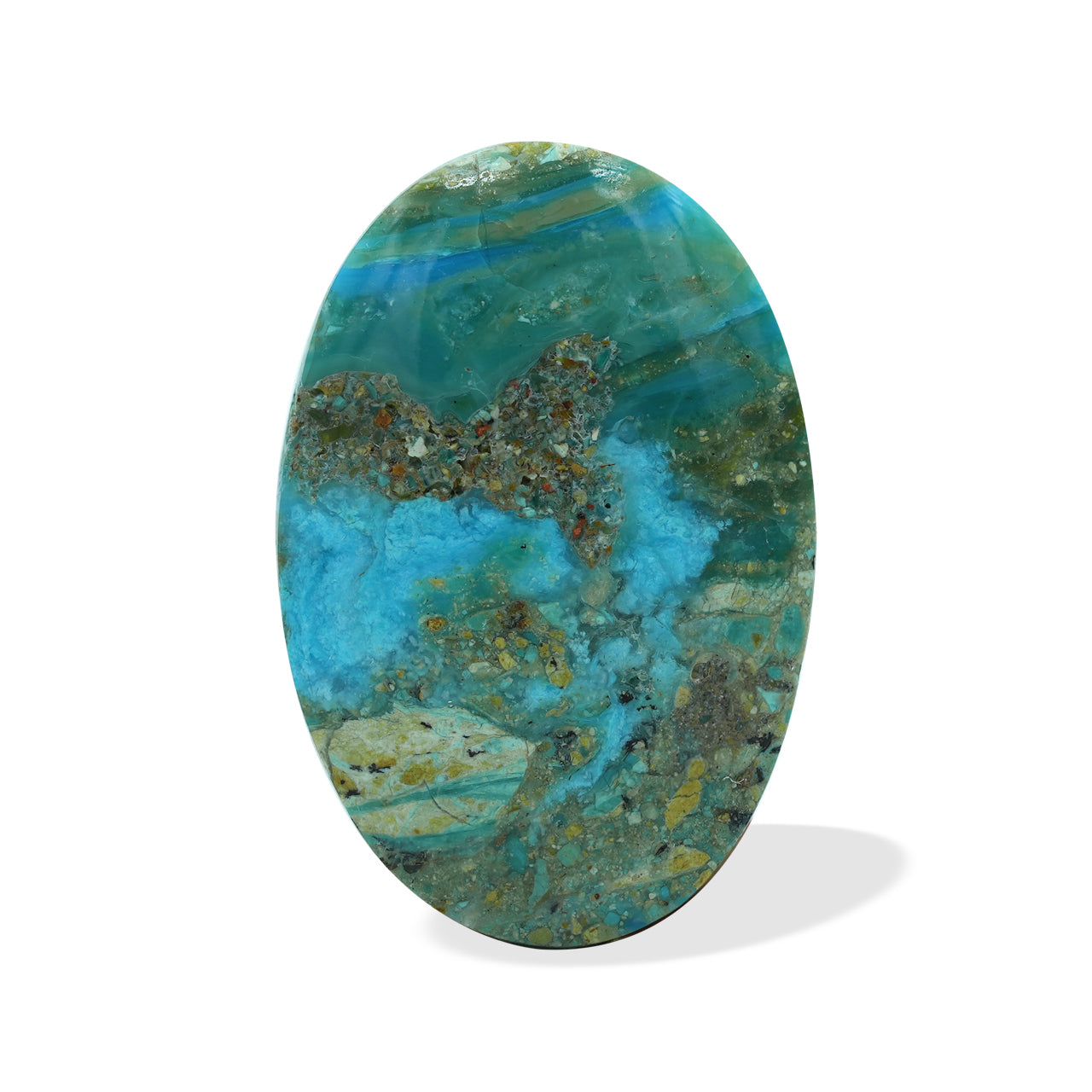 Peruvian Blue Opal Oval 30x20mm