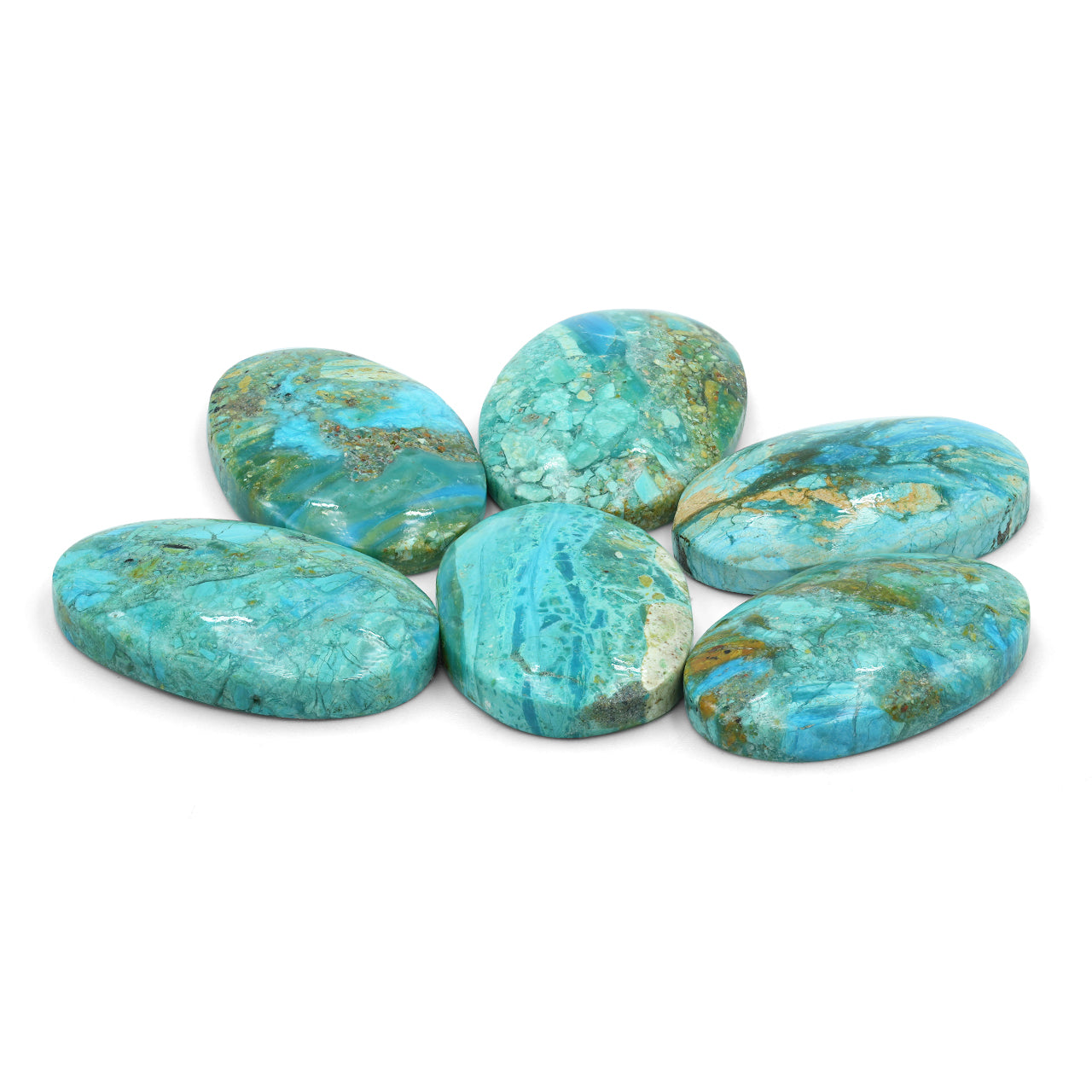 Peruvian Blue Opal Oval 30x20mm